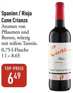 Galeria Markthalle Spanien / Rioja Cune Crianza Angebot