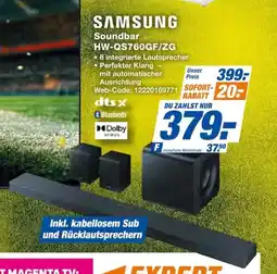 Expert SAMSUNG Soundbar HW-QS760GF/ZG Angebot