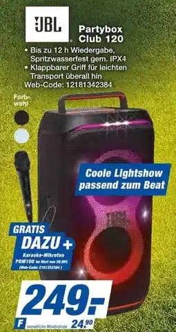Expert JBL Partybox Club 120 Angebot