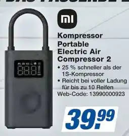 Expert Xiaomi Kompressor Portable Electric Air Compressor 2 Angebot