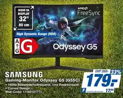 Expert SAMSUNG Gaming-Monitor Odyssey G5 (G55C) Angebot