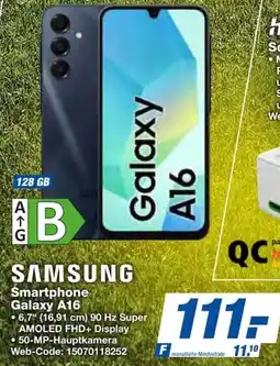 Expert SAMSUNG Smartphone Galaxy A16 Angebot
