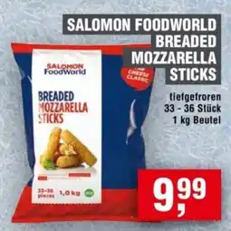 Handelshof SALOMON FOODWORLD BREADED MOZZARELLA STICKS Angebot