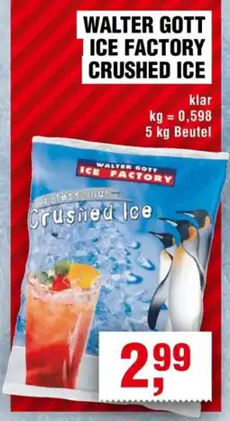 Handelshof WALTER GOTT ICE FACTORY CRUSHED ICE Angebot