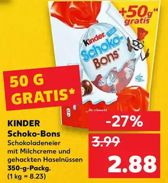 Kaufland Kinder Schoko-Bons 350-g-Packg. Angebot