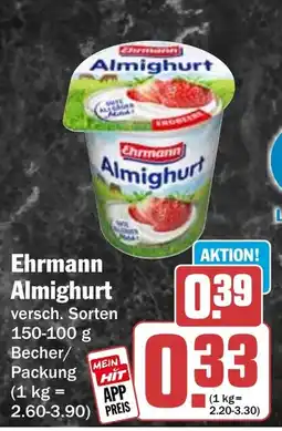 HIT Ehrmann Almighurt Angebot