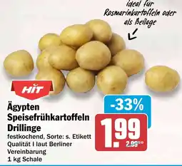 HIT Ägypten Speisefrühkartoffeln Drillinge Angebot