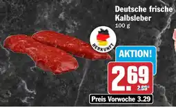 HIT Deutsche frische Kalbsleber Angebot