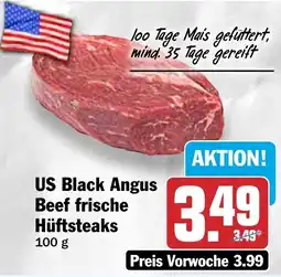 HIT US Black Angus Beef frische Hüftsteaks Angebot
