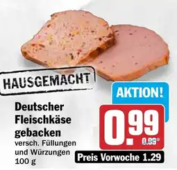 HIT Deutscher Fleischkäsegebacken Angebot