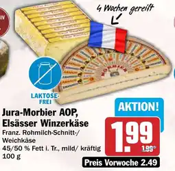 HIT Jura-Morbier AOP, Elsässer Winzerkäse Angebot
