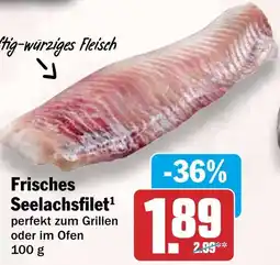 HIT Frisches Seelachsfilet Angebot