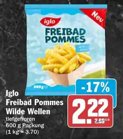 HIT Iglo Freibad Pommes Wilde Wellen Angebot
