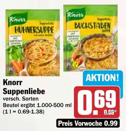 HIT Knorr Suppenliebe Angebot