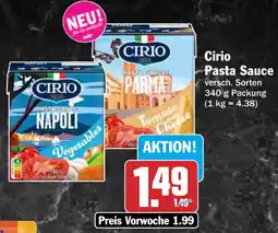 HIT Cirio Pasta Sauce Angebot