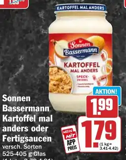 HIT Sonnen bassermann kartoffel mal anders oder fertigsaucen Angebot