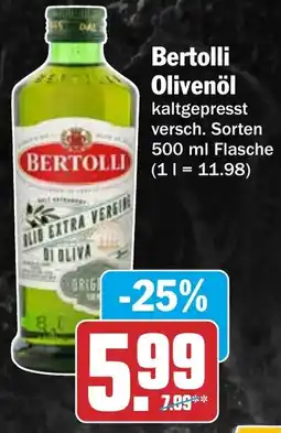 HIT Bertolli Olivenöl Angebot