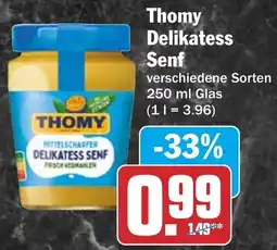 HIT Thomy Delikatess Senf Angebot