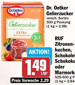 HIT Dr. Oetker Gelierzucker Angebot
