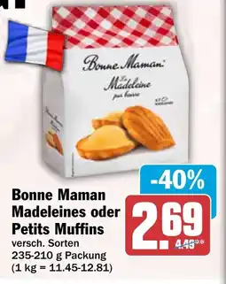 HIT Bonne Maman Madeleines oder Petits Muffins Angebot