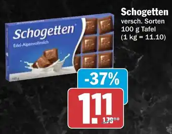 HIT Schogetten Angebot