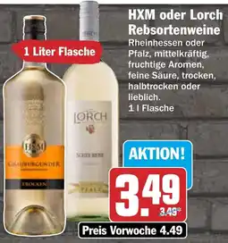 HIT HXM oder Lorch Rebsortenweine Angebot