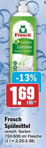 HIT Frosch Spülmittel Angebot