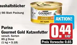 HIT Purina Gourmet Gold Katzenfutter Angebot
