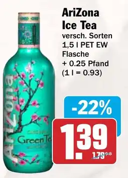 HIT AriZona Ice Tea Angebot