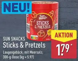 Aldi Nord Sun snacks sticks & pretzels Angebot