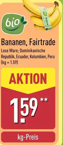 Aldi Nord Bananen, Fairtrade Angebot