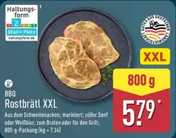 Aldi Nord BBQ Rostbrätl XXL Angebot