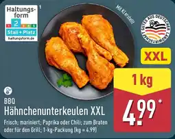 Aldi Nord BBQ Hähnchenunterkeulen XXL Angebot
