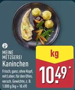 Aldi Nord MEINE METZGEREI Kaninchen Angebot