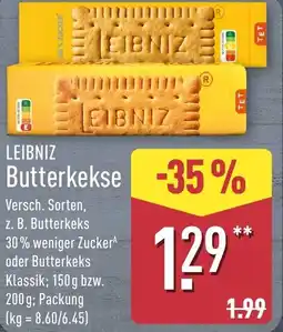 Aldi Nord LEIBNIZ Butterkekse Angebot