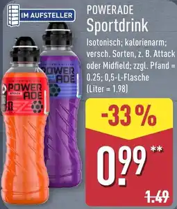 Aldi Nord POWERADE Sportdrink Angebot