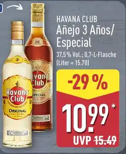 Aldi Nord HAVANA CLUB Añejo 3 Años/ Especial Angebot