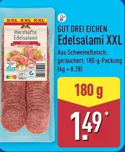 Aldi Nord GUT DREI EICHEN Edelsalami XXL Angebot
