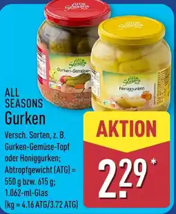 Aldi Nord ALL SEASONS Gurken Angebot