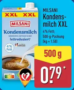 Aldi Nord MILSANI Kondensmilch XXL Angebot