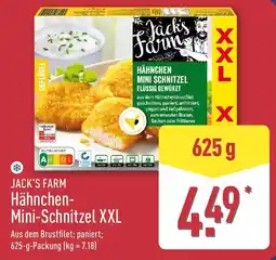 Aldi Nord JACK'S FARM Hähnchen Mini-Schnitzel XXL Angebot