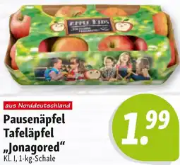 Nah & Frisch Pausenäpfel Tafeläpfel „Jonagored" Angebot
