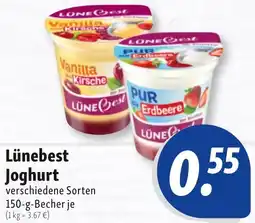 Nah & Frisch Lünebest Joghurt Angebot