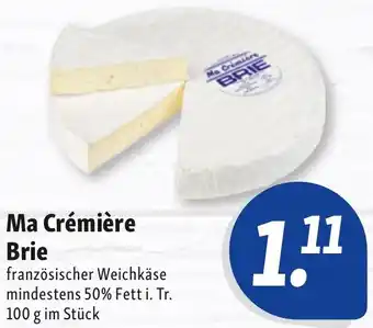 Nah & Frisch Ma Crémière Brie Angebot