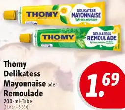 Nah & Frisch Thomy Delikatess Mayonnaise oder Remoulade Angebot