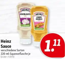 Nah & Frisch Heinz Sauce Angebot