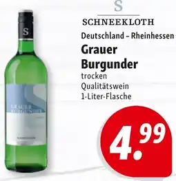 Nah & Frisch SCHNEEKLOTH Grauer Burgunder Angebot