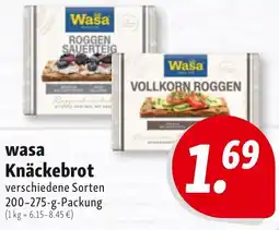 Nah & Frisch Wasa Knäckebrot Angebot
