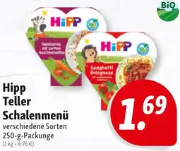 Nah & Frisch Hipp Teller Schalenmenü Angebot