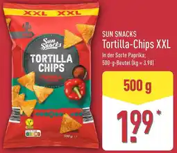 Aldi Nord SUN SNACKS Tortilla-Chips XXL Angebot